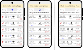 OmniJourney: A Unified Deep Learning Framework for Mix-modal Transportation Ranking